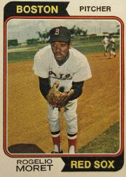 1974 Topps Baseball Cards      590     Roger Moret